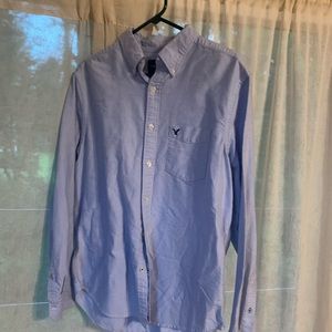 American Eagle Blue Oxford Burton Down